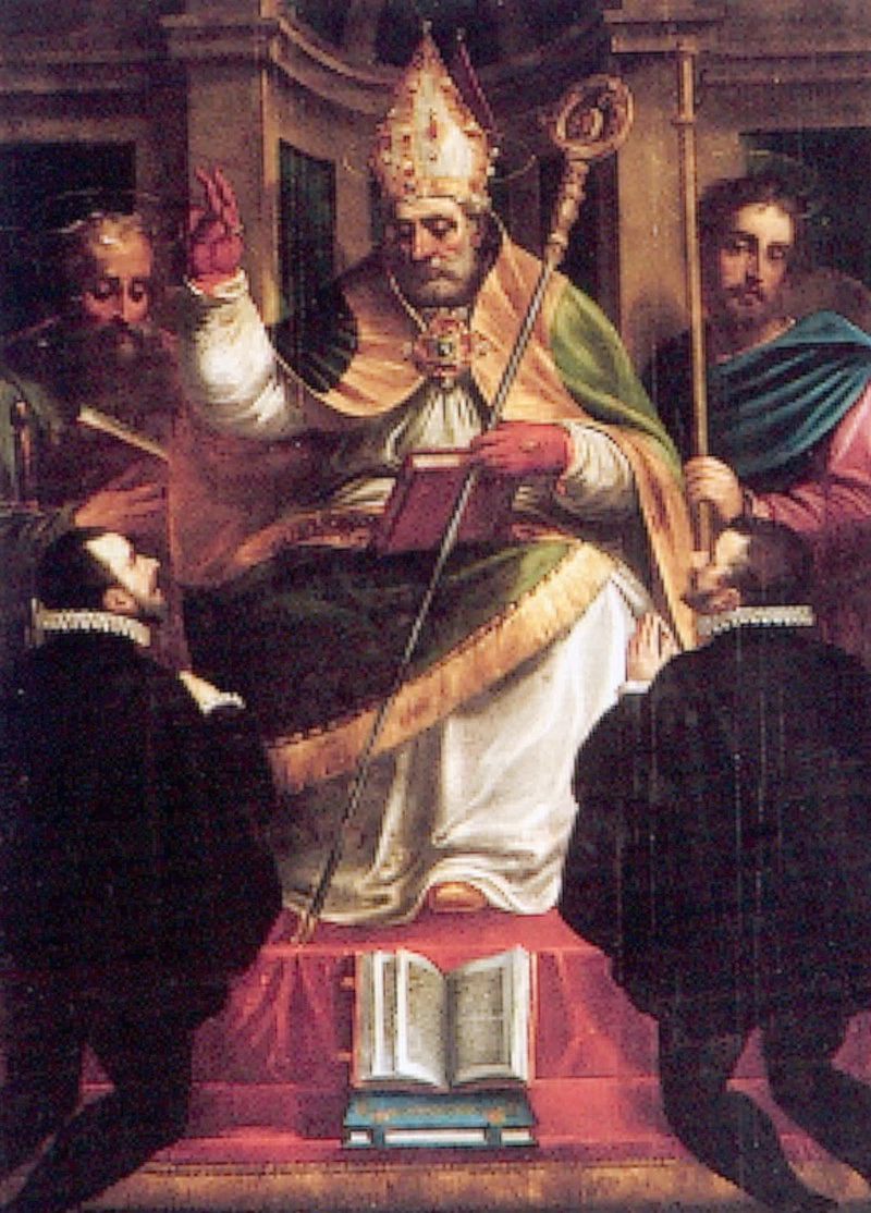 San Gottardo tra Santi e donatori